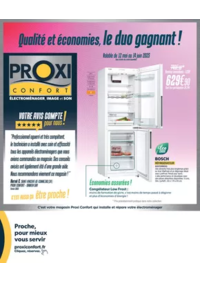 Prospectus Proxi Confort ST SANTIN/AVEYRON : Qualité et économies, le duo gagnant!