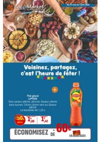 Prospectus CocciMarket Brécey : Voisinez, partagez, c'est l'heure de fêter !