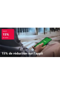 Prospectus Europcar ROMORANTIN : Ce week-end, partez où vous voulez… avec jusqu’à 15 % de réduction sur votre véhicule via l’appli. L