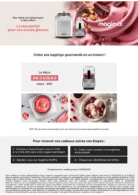 Prospectus Copra PONTRIEUX : Magimix vous offre un cadeau d'une valeur de 90€