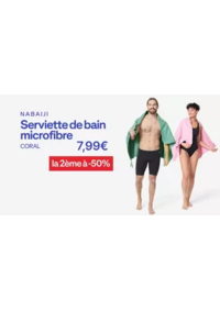 Prospectus DECATHLON PONTIVY : -50% sur la 2ème serviette microfibre