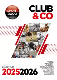 Prospectus Sport 2000 SARREBOURG : CLUB & CO