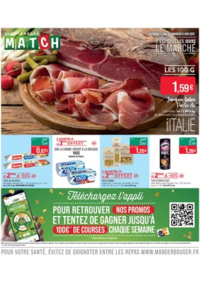Prospectus Supermarchés Match Quiévrechain : C'EST TOUS LES JOURS LE MARCHÉ