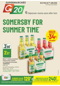 Prospectus G20 PARIS 12 Marsoulan : SOMERSBY FOR SUMMERTIME