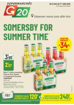 Promos et remises  : SOMERSBY FOR SUMMERTIME