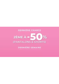 Prospectus TALLY WEiJL Aulnay-sous-Bois point retrait : Shorts ‑50% sur 2nd