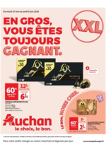 Prospectus Auchan : XXL : En gros, vous êtes toujours gagnant