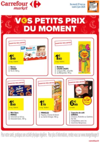 Prospectus Carrefour Market JEUMONT : LES PETITS PRIX DU MOMENT !
