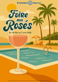 Prospectus E.Leclerc OBERNAI : Foire aux rosés