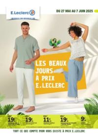 Prospectus E.Leclerc JARDRES : TEXTILE - MOIS GAGNANT