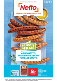 Prospectus Netto Saint-Paul-lès-Dax : SEMAINE PROCHAINE : LE MOIS DU FRAIS