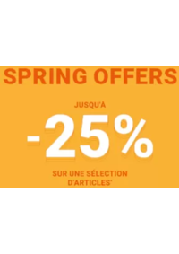 Prospectus Courir ROUBAIX : spring offers