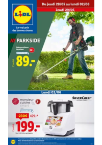 Prospectus Lidl MAUGUIO : Retrouvez notre nouvelle collection mode et outils de jardinage ce jeudi 29 mai chez Lidl