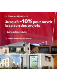 Prospectus K par K ANTIBES - JUAN LES PINS : Jusqu'à -10% pour ouvrir la saison des projets