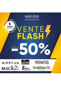 Prospectus Pacific Pêche MULHOUSE - WITTENHEIM : Vente Flash 100% Carpe