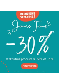 Prospectus TOTO MULHOUSE : Dernière semaine des Jours Fous