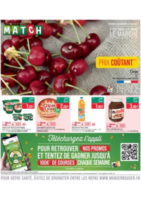 Prospectus Supermarchés Match Wissembourg Peupliers : C'EST TOUS LES JOURS LE MARCHÉ