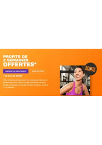 Prospectus Basic-Fit Saint-Berthevin : Profite de 2 semaines offertes