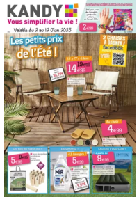 Prospectus KANDY LA GORGUE : Les petits prix de l'été !