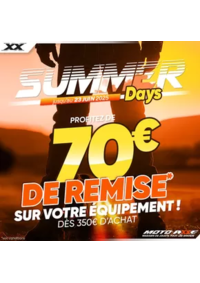 Prospectus Moto Axxe VILLEJUIF : L’été s’annonce brûlant... et les remises aussi !
