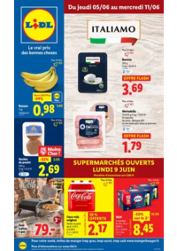 Prospectus Lidl SAINT OUEN : Craquez pour la gamme Italiamo de Lidl : une sélection gourmande aux parfums de l'Italie !