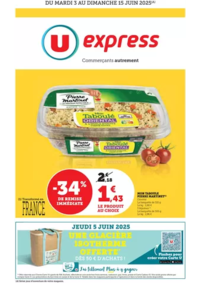 Prospectus U Express : Spécial Fête des Pères