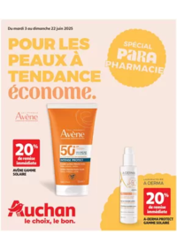 Prospectus Auchan DARDILLY : Pour les peaux à tendance économe