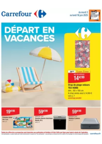 Prospectus Cora REMIREMONT : Départ en vacances