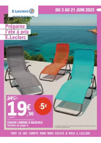 Prospectus E.Leclerc CONTREXEVILLE : SELECTION DEPART EN VACANCES