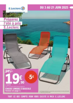 Prospectus E.Leclerc : SELECTION DEPART EN VACANCES