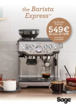 Promos et remises  : SAGE PROMO BARISTA EXPRESS