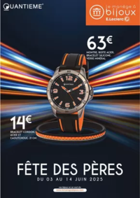 Prospectus Le Manège à Bijoux E.Leclerc SARREBOURG : FETE DES PERES