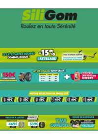 Prospectus Siligom CAZERES : SILIGOM, votre expert du pneu et de l'entretien