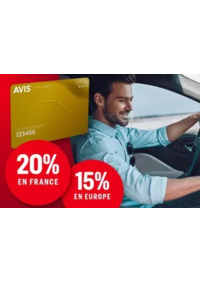 Prospectus AVIS - Velizy Villacoublay - ville : 20% de réduction avec Drive Gold