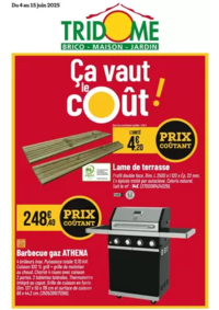 Prospectus Tridôme CARCASSONNE : Ça vaut le coût!