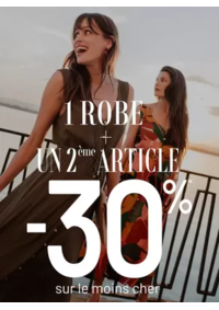 Prospectus Bréal Verdun : 1 robe + un 2ème article = -30%* sur le moins cher femme