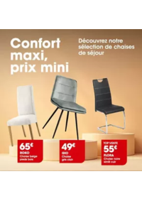 Prospectus Basika Claye Souilly : Confort maxi, prix mini