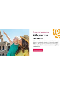 Prospectus Adagio PARIS 43 Rue Caumartin : 25% pour vos vacances