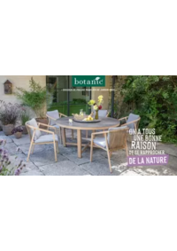 Prospectus botanic La Ravoire : DOSSIER DE PRESSE MOBILIER DE JARDIN 2025