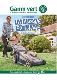 Prospectus Gamm vert LOURDES : CATALOGUE OUTILLAGE