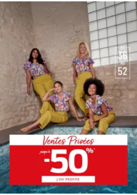Prospectus Christine Laure DIJON 7-9 rue Bossuet : Jusqu'à -50%* sur des centaines d'articles !