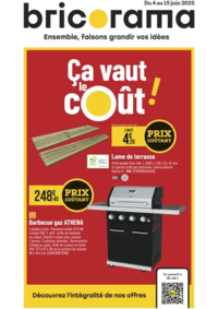 Prospectus Bricorama ORGEVAL : Ça vaut le coût!