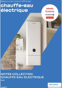 Prospectus Rexel GLEIZE : NOTRE COLLECTION CHAUFFE-EAU ÉLECTRIQUE 2025
