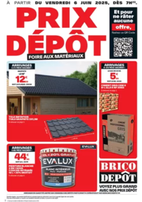 Prospectus Brico Dépôt MULHOUSE : Foire aux matériaux !