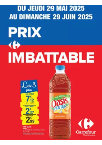 Prospectus Carrefour PORTET SUR GARONNE : Carrefour PRIX IMBATTABLE DU 29 MAI AU 29 JUIN 2025