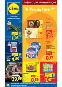 Prospectus Lidl CHAMPAGNOLE : Chez Lidl, profitez de prix réduits sur les produits de votre quotidien !