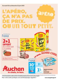 Prospectus Auchan NOYON : L'apéro, ça n'a pas de prix. Ou un tout petit.