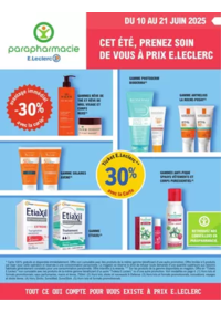 Prospectus Parapharmacie E.Leclerc BAILLEUL : Prospectus préparation Vacances