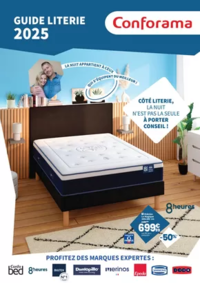 Prospectus Conforama COLOMBES : Guide Literie Conforama 2025