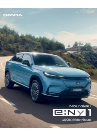 Prospectus Honda France SALON DE PROVENCE : Nouveau e : Ny1 100% électrique